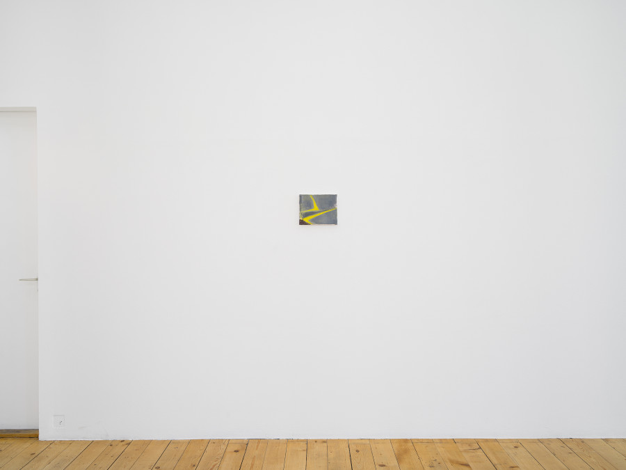 Olga Balema, Untitled (2023), installation view, The bizarre space of complex numbers, Kunsthalle Friart Fribourg, 2025. Photo: Cedric Mussano