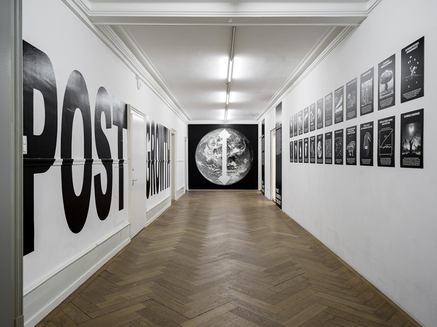 DISNOVATION.ORG, The Long Shadow of the Up Arrow. Post Growth prototypes, Exhibition views Kunsthaus Langenthal, 2023, Photo: Cedric Mussano, Courtesy of the artists