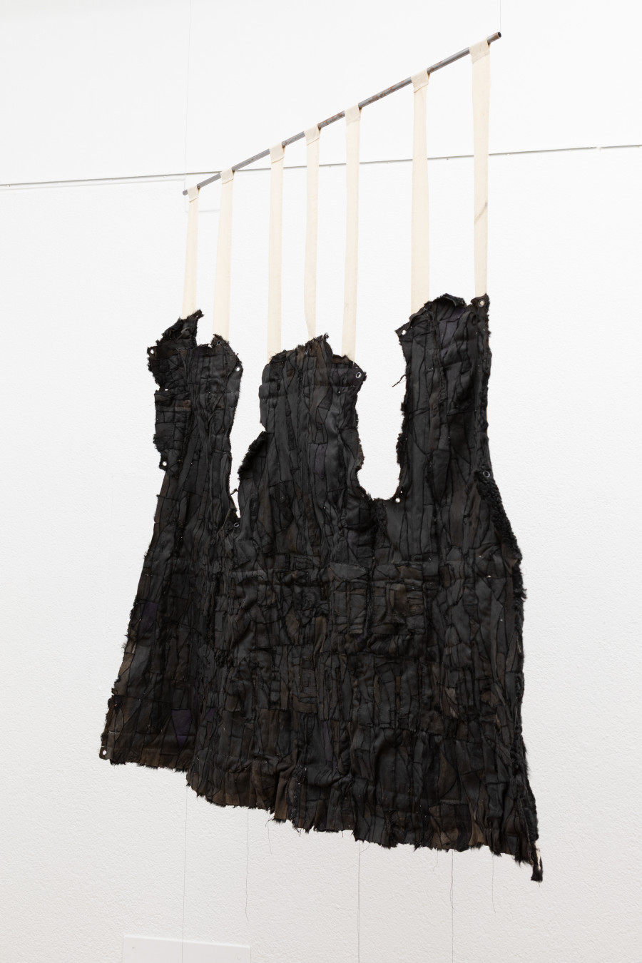 Installation view, THIS CHAPTER BEGINS TWICE, Ève-Gabriel Chabanon, KRONE COURONNE, 2025. Photo credit: Michal Schorro