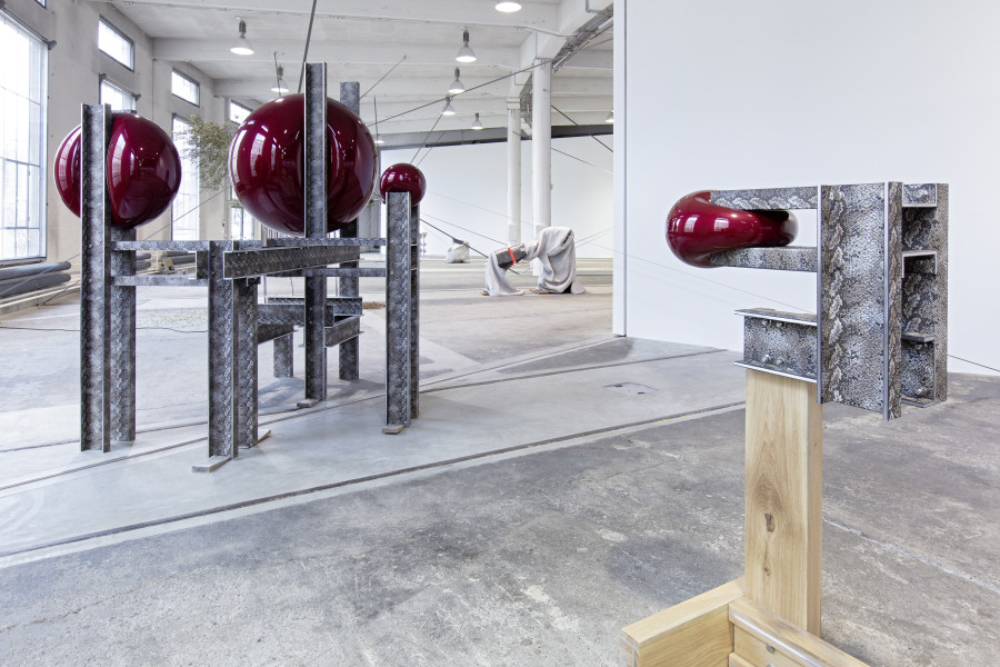 Siobhán Hapaska, Installation view, Lokremise St.Gallen, Photo: Stefan Rohner