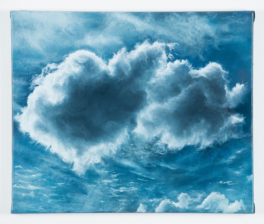 Antoine ROEGIERS, Nuage 5, 2020. OIl on canvas, 46 x 55 cm, (Ref. ROE09159)