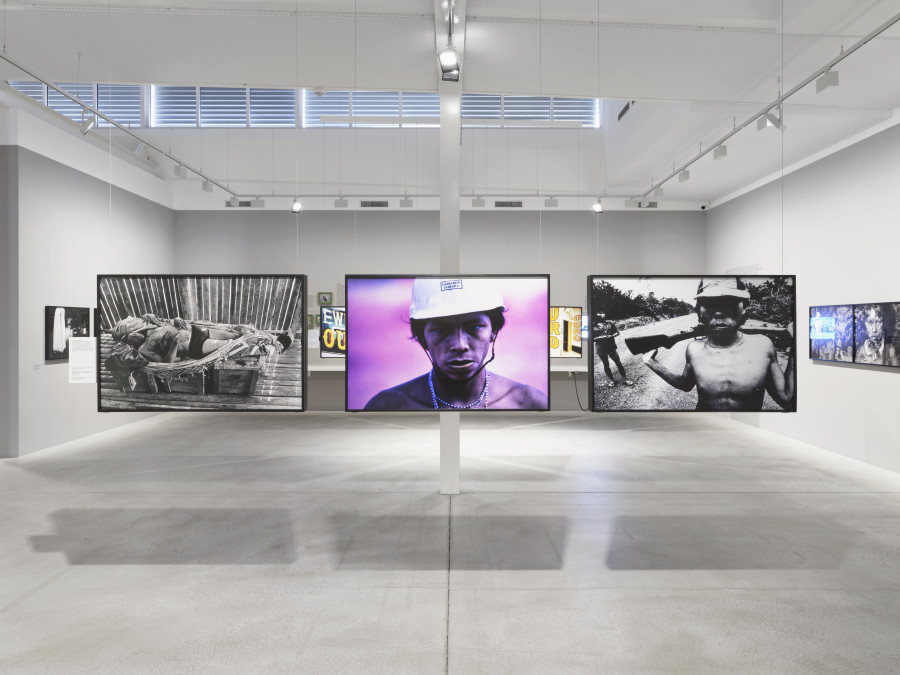 Exhibition view, Claudia Andujar, The Yanomami Struggle, Fotomuseum Winterthur, 2021-2022. Image Credits: © Fotomuseum Winterthur / Conradin Frei