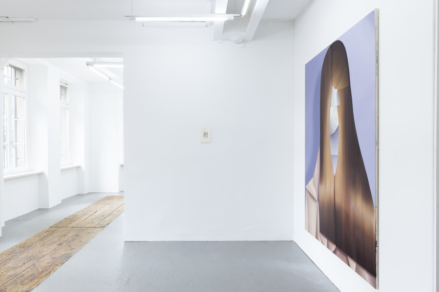 Installation view, Judith Grassl, Schöne Mutanten, KALI Gallery, 2023.