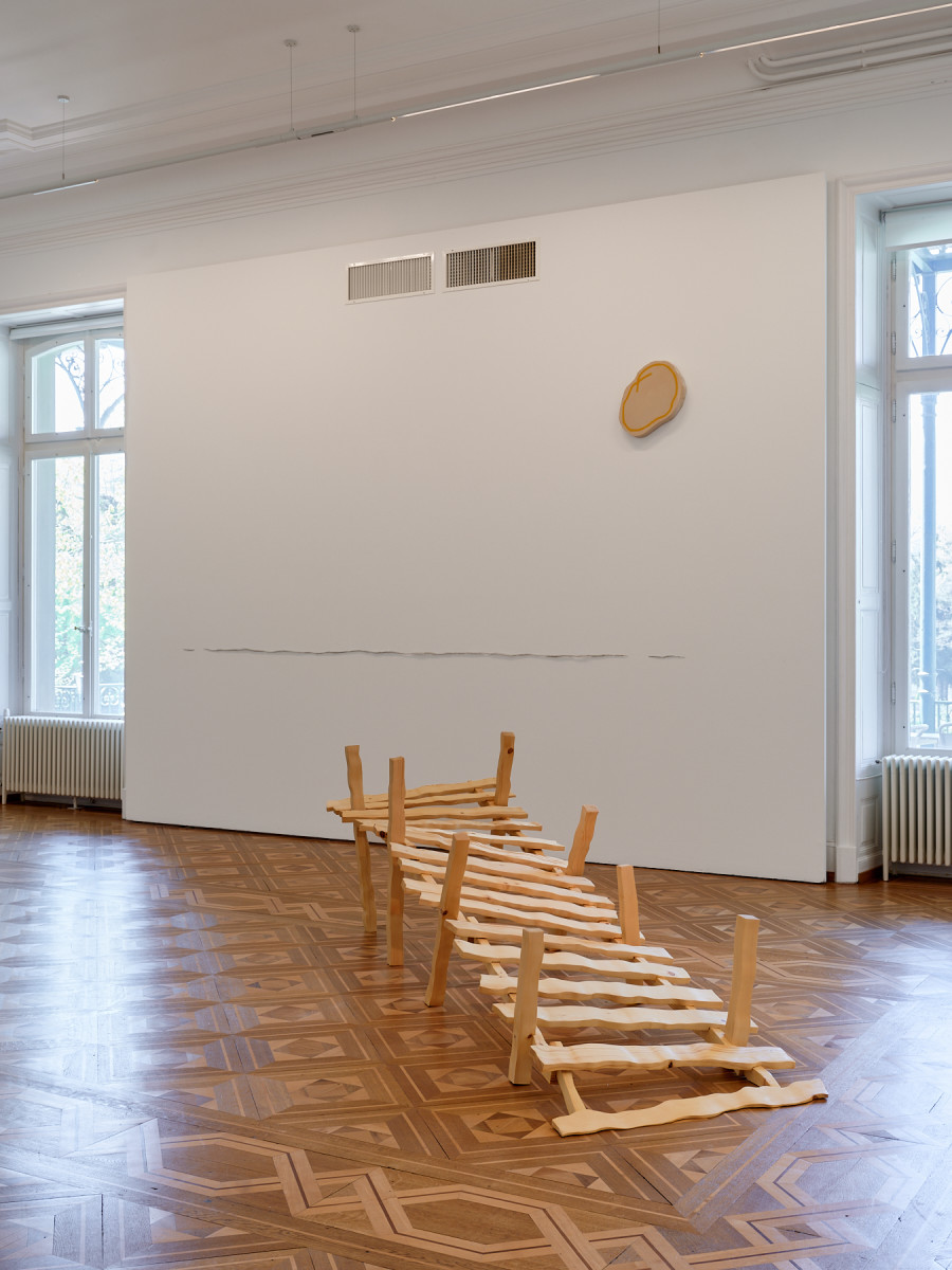 Exhibition view, Aeschlimann Corti-Scholarship 2023, Kunstmuseum Thun, 2023. Photo credit: David Aebi