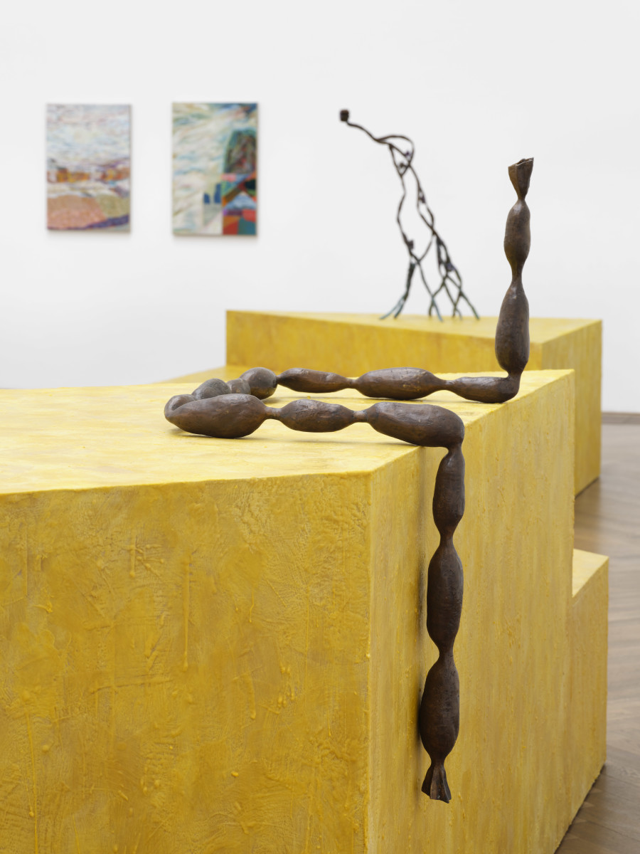 Diambe, Bees beings beans, exhibition view, Kunsthalle Basel, 2026, photo: Philipp Hänger / Kunsthalle Basel