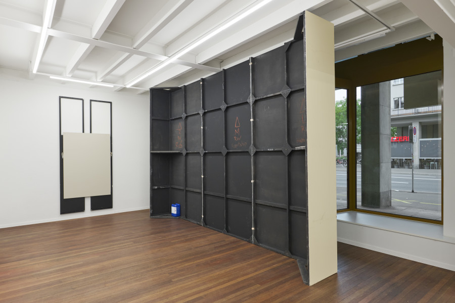 Exhibition views, PRICE: Odds and Ends, Blue Velvet, Zurich Switzerland, 2025. Photo: Flavio Karrer.