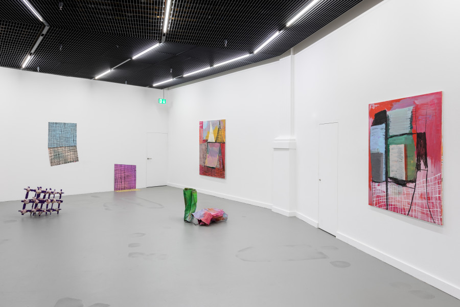 Exhibition view, Anna Margrit Annen, weit, Kunsthalle Luzern, 2022. Fotocredit: Kilian Bannwart