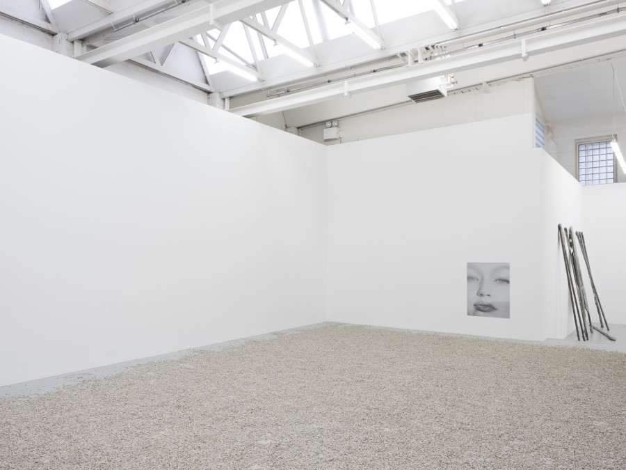 Window Grey, Pierre-Olivier Arnaud, Mio Chareteau, David Knuckey, exhibition view, 2023 Photo: Sebastian Verdon.