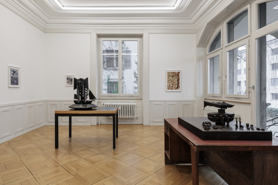 Exhibition view, Mathis Gasser, Works, Galerie Oskar Weiss, Zürich, 2026. Photo credit: Gina Folly