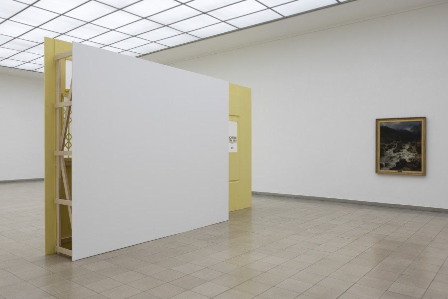 Megan Francis Sullivan, Wolkenstudie, installation view, Kunsthaus Glarus, 2024. Photo: Gina Folly. Courtesy of the artist.