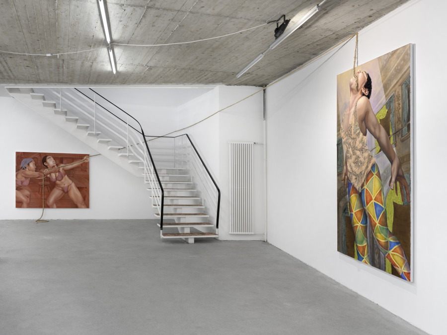 Leyla Faye, Trema, Installation view, Karma International, Zurich, 2024. Courtesy of the artist and Karma International, Zurich. Photo: Annik Wetter