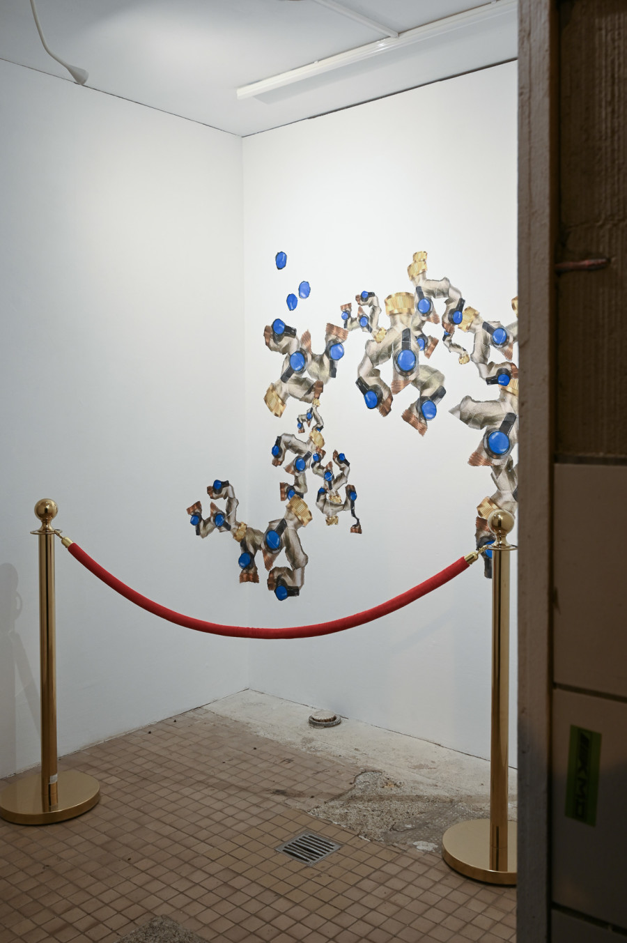 Protoplast, "nor bluball they allot," no date, Protoplast at Kaiserwache, Freiburg im Breisgau, 2026. Images courtesy of the artist and Kaiserwache. Photo: Stefan Lux.