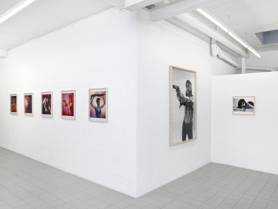 Double Feature, Richard Kern & Walter Robinson, Installation view, 2022, Galerie Sébastien Bertrand, Courtesy: the artists & Galerie Sébastien Bertrand, Photos: Annik Wetter.