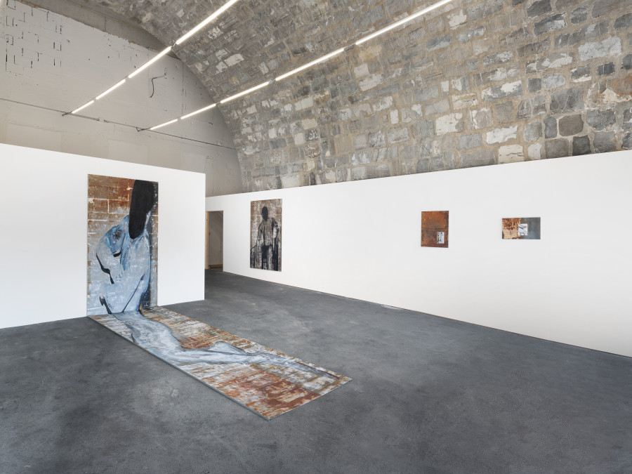 Installation view, James Bantone, Axial Desire, Tunnel Tunnel, Lausanne, 2026. Photo credit: Julien Gremaud