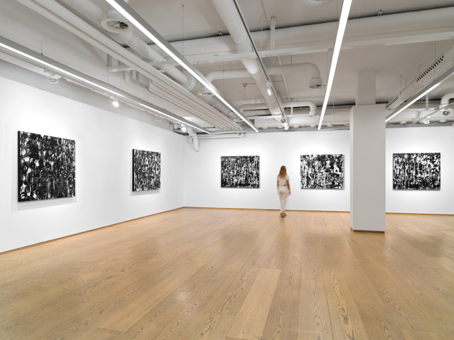 Installation View, Adam Pendleton: In Abstraction, Sep 7 – Oct 5, 2022, Pace Gallery, Geneva © Adam Pendleton, Photo: Stefan Altenburger Photography Zürich