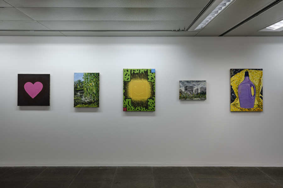 Installation view, Jean-Frédéric Schnyder, Kunstmuseum Bern, 2022. Photo credit: Rolf Siegenthaler, © Kunstmuseum Bern