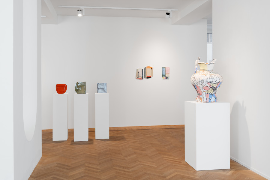 Installation view of 'twenty thousand years', 2026, Galerie Fabian Lang, Zürich. Credit: Courtesy of the artists and Galerie Fabian Lang. Copyright: © The artists and Galerie Fabian Lang
