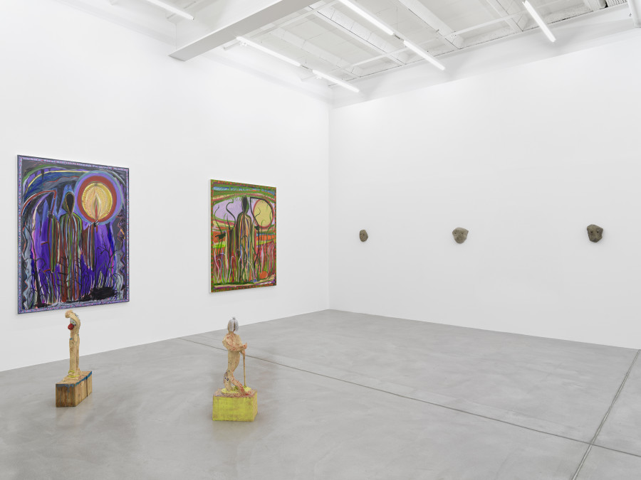 Installation view, MELENCOLIA, Galerie Eva Presenhuber, Maag Areal, Zurich, 2023. © the artists. Courtesy the artists and Galerie Eva Presenhuber, Zurich / Vienna. Photo: Stefan Altenburger Photography, Zürich