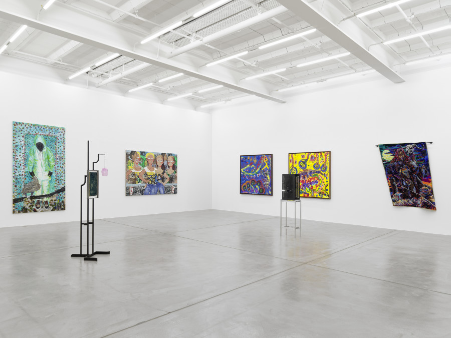 Installation view, MELENCOLIA, Galerie Eva Presenhuber, Maag Areal, Zurich, 2023. © the artists. Courtesy the artists and Galerie Eva Presenhuber, Zurich / Vienna. Photo: Stefan Altenburger Photography, Zürich