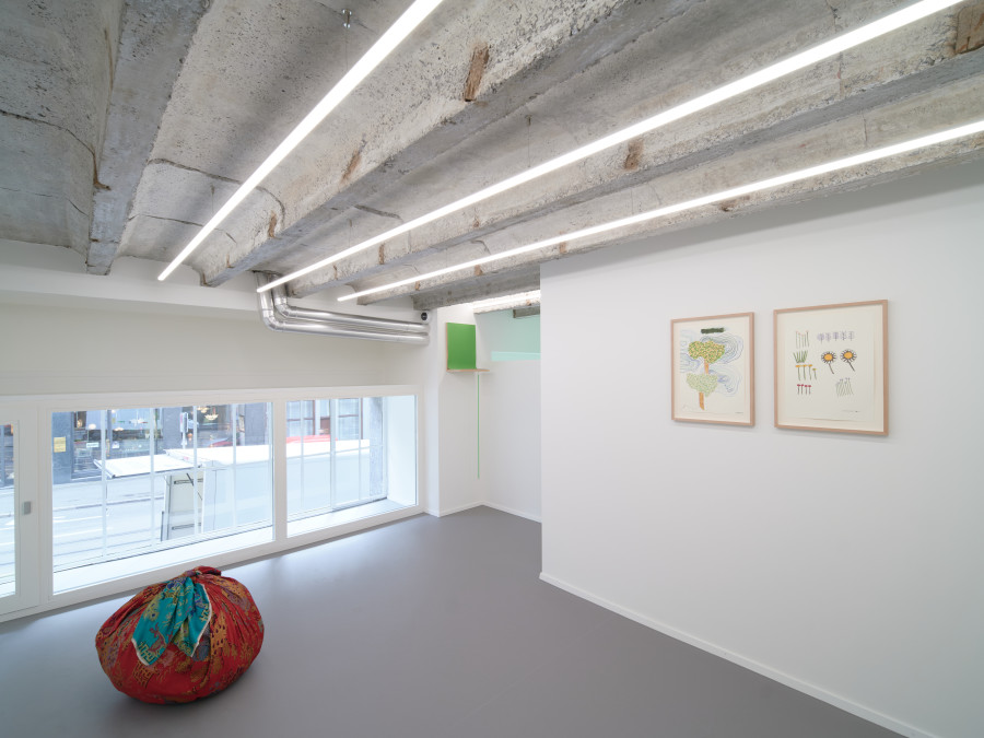 Installation view, Line up, Galerie Tschudi Zürich, Courtesy the artists and Galerie Tschudi, Photo: Max Ehrengruber