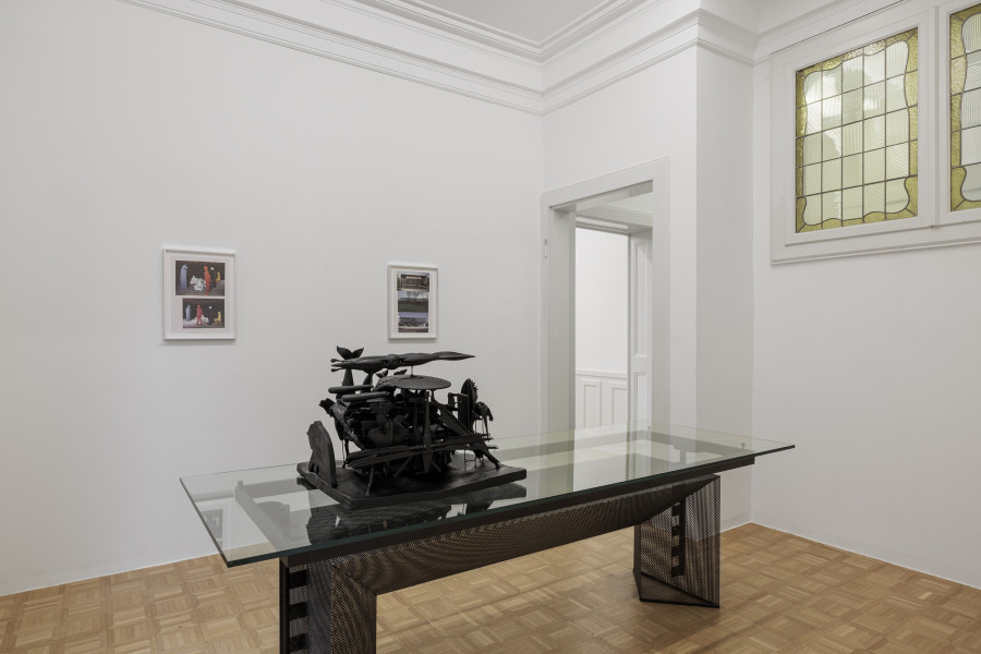 Exhibition view, Mathis Gasser, Works, Galerie Oskar Weiss, Zürich, 2026. Photo credit: Gina Folly