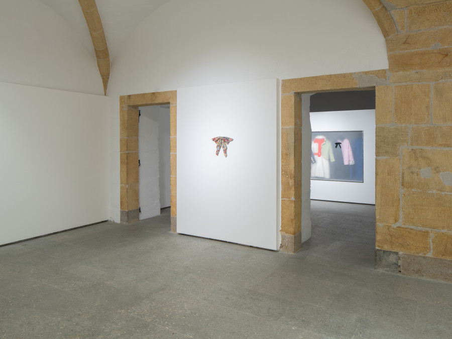Exhibition view, Accoutrements, Rasmus Myrup, Centre d'Art Contemporain Yverdon-les-Bains (CACY), 2025-2026. Photo credit: Anne-Laure Lechat