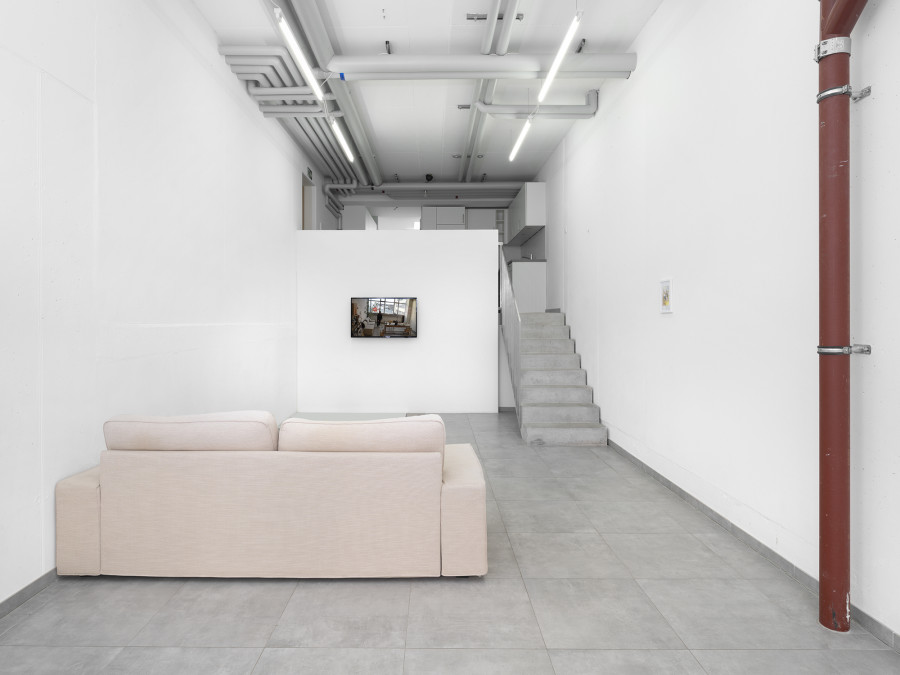 Cassidy Toner, Continuity Creep, exhibition view, All Stars, Lausanne. Picture: Julien Gremaud