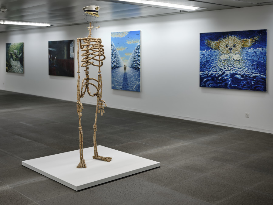 Installation view, Jean-Frédéric Schnyder, Kunstmuseum Bern, 2022. Photo credit: Rolf Siegenthaler, © Kunstmuseum Bern