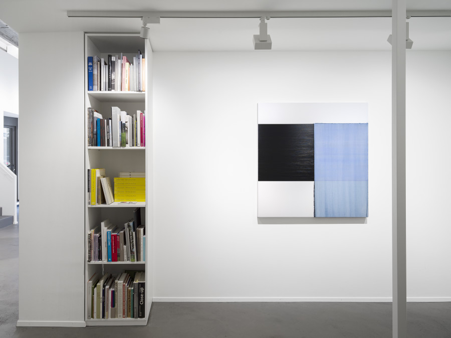 Installation view, Callum Innes - Between, Galerie Tschudi Zurich, 2023, Photo: Cedric Mussano, Courtesy of the artist and Galerie Tschudi.