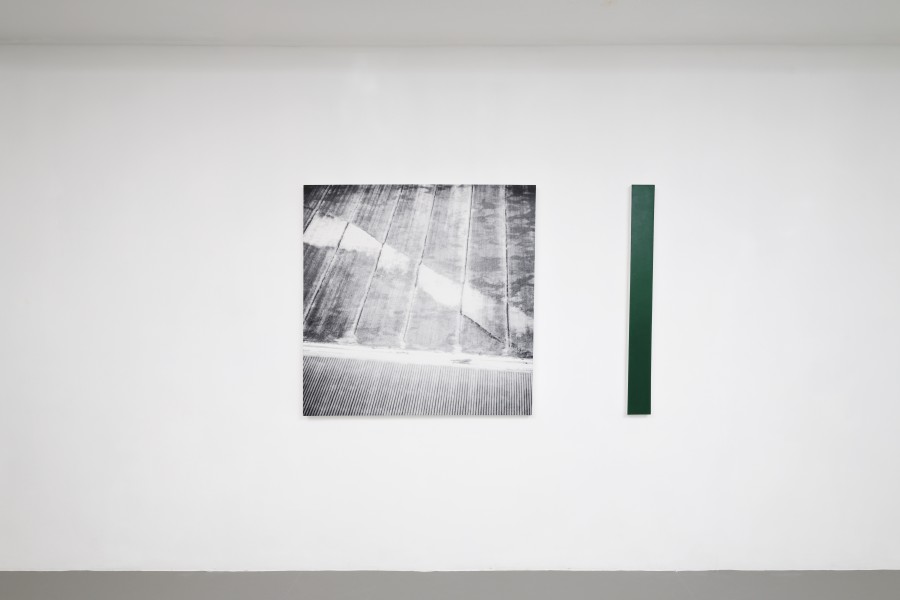 Exhibition view, Laurie Dall'Ava, Emerald Green Pigment, Villa du Parc, 2024. Photo credit: Aurélien Mole