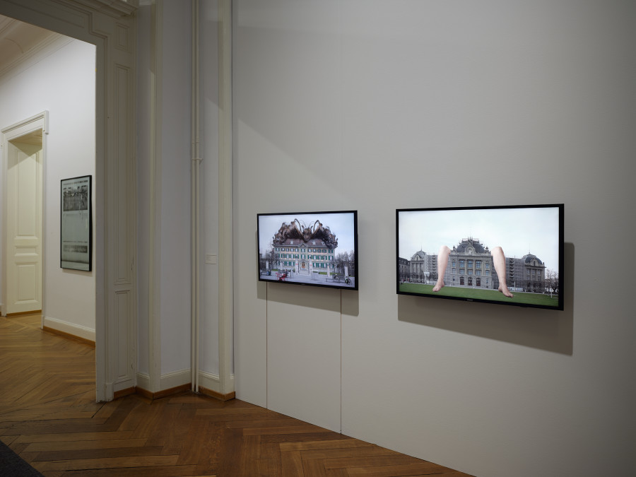 Exhibition view, Aeschlimann Corti-Scholarship 2023, Kunstmuseum Thun, 2023. Photo credit: David Aebi