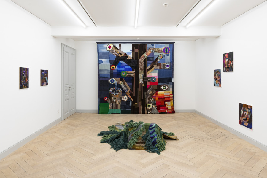 Exhibition views: Armin Boehm and Christoph Hefti - „Eyes rolling down the road“, Galerie Peter Kilchmann, Zurich, Switzerland, 2022 Courtesy the artists and Galerie Peter Kilchmann, Zurich/ Paris Photo: Sebastian Schaub