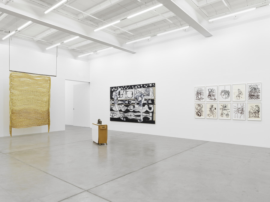 Installation view, MELENCOLIA, Galerie Eva Presenhuber, Maag Areal, Zurich, 2023. © the artists. Courtesy the artists and Galerie Eva Presenhuber, Zurich / Vienna. Photo: Stefan Altenburger Photography, Zürich