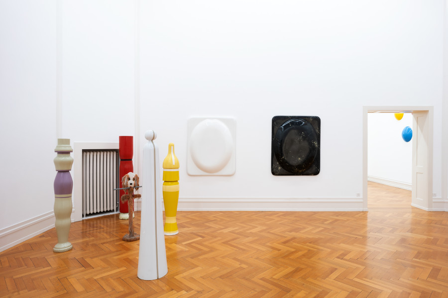 Exhibition view, Jef Geys, Kunsthalle Bern, 2021. Photo: Stefan Burger