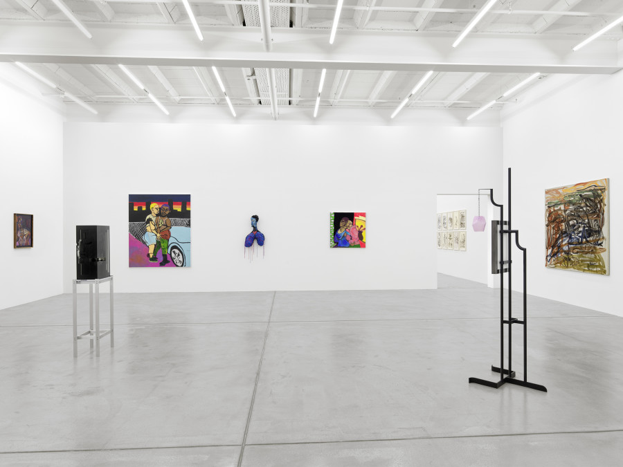 Installation view, MELENCOLIA, Galerie Eva Presenhuber, Maag Areal, Zurich, 2023. © the artists. Courtesy the artists and Galerie Eva Presenhuber, Zurich / Vienna. Photo: Stefan Altenburger Photography, Zürich