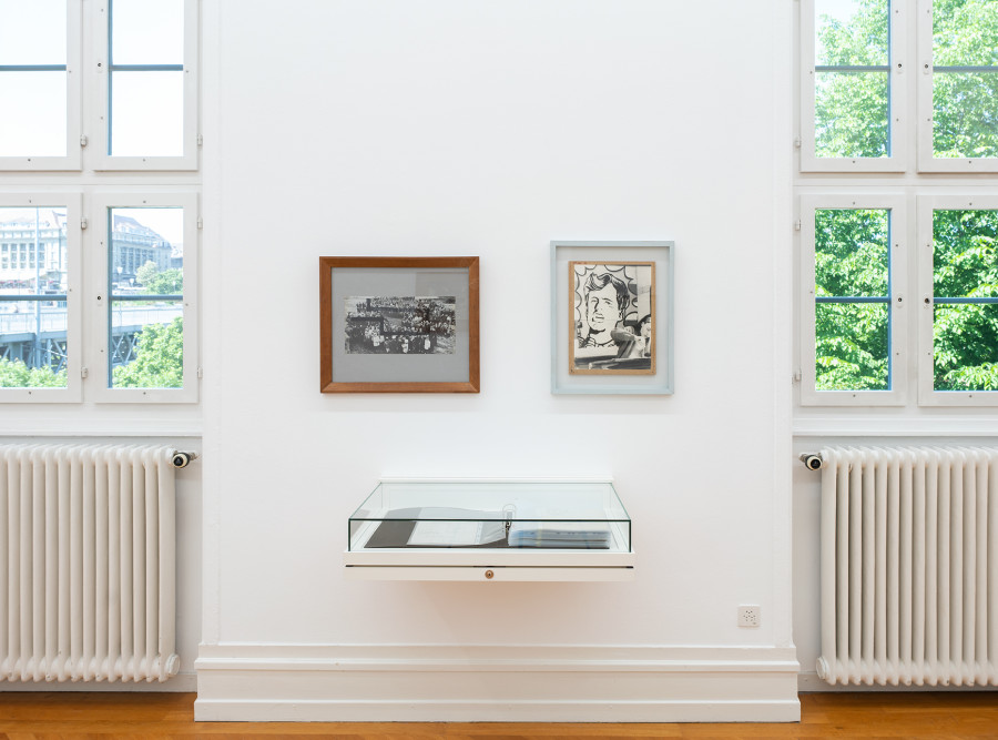 Exhibition view, Jef Geys, Kunsthalle Bern, 2021. Photo: Stefan Burger