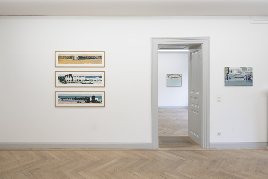 Exhibition views: Marc-Antoine Fehr, „Opera“, Galerie Peter Kilchmann, Zurich, Switzerland, 2023 Courtesy the artist and Galerie Peter Kilchmann, Zurich/ Paris Photos: Sebastian Schaub