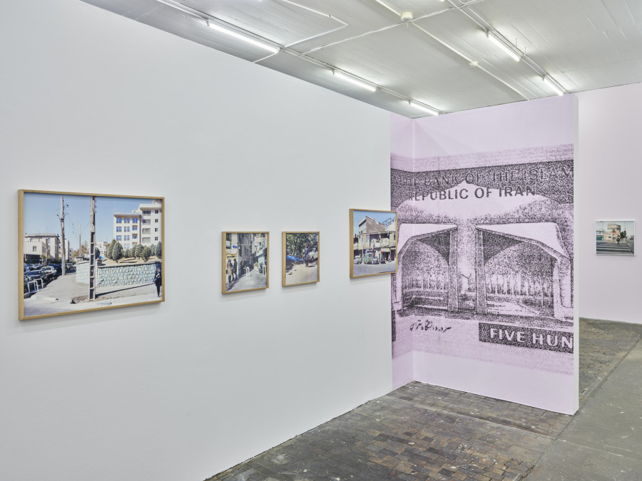 Installation view, Hannah Darabi, You're So Tehran!, Centre de la photographie Genève, 2023. Photo credit: © Léonard Rossi