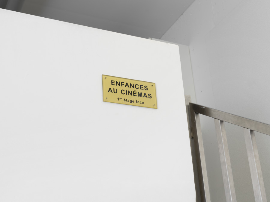 Jiajia Zhang, Untitled (Enfances au Cinéma), 2023, plaquette, 20 x 10 cm. Picture: Julien Gremaud