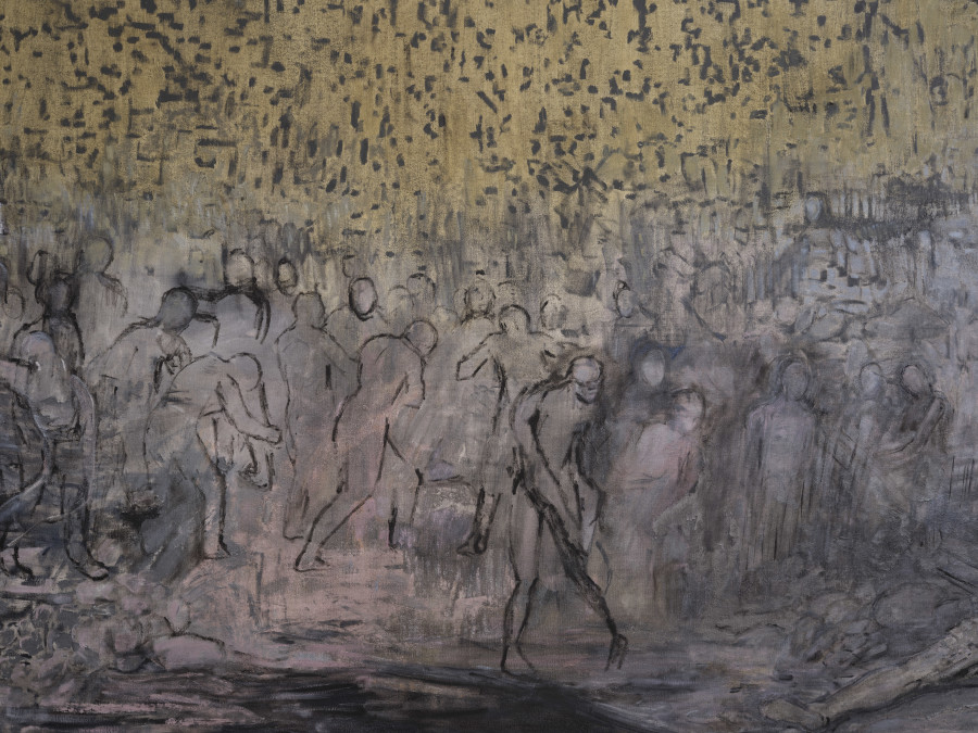 Janiva Ellis, Inner Blitz, 2026, detail, in: Janiva Ellis, Geneva, Kunsthalle Basel, 2026, photo: Philipp Hänger / Kunsthalle Basel