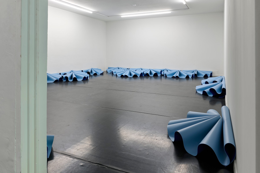 Exhibition views, PRICE: Odds and Ends, Blue Velvet, Zurich Switzerland, 2025. Photo: Flavio Karrer.