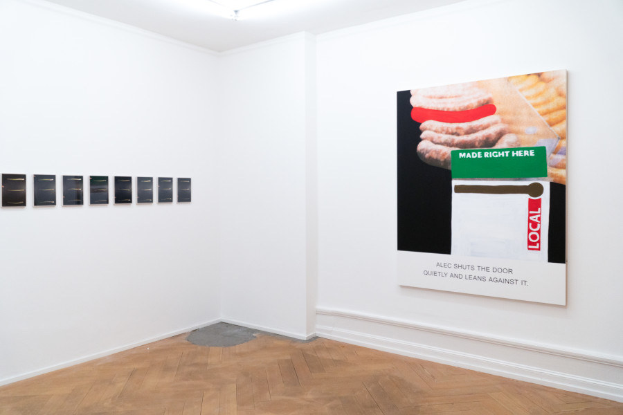 John Baldessari, (FOOD), Mai 36 Galerie, Installation view, 2023.