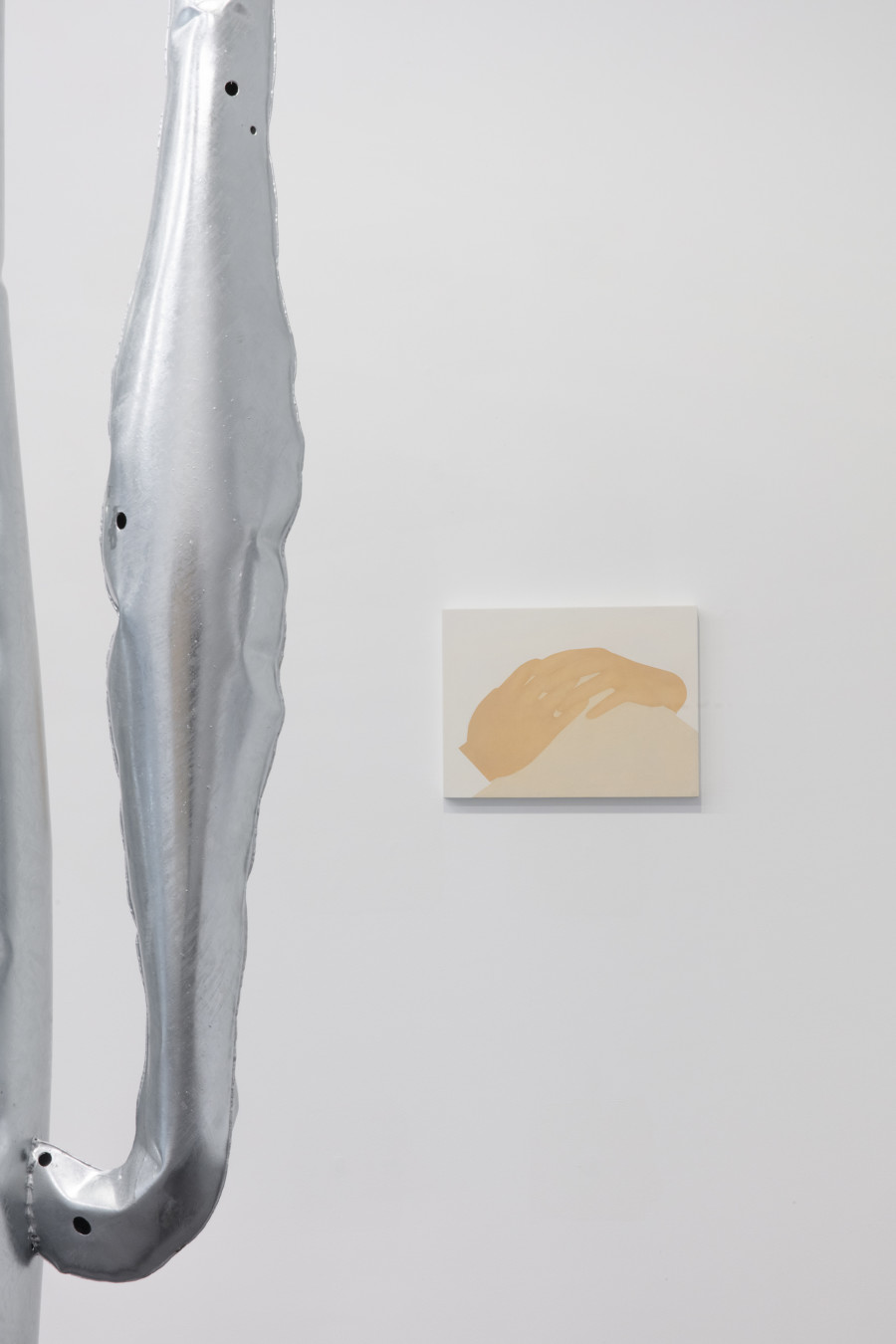 Stefan Knauf, Manuel Stehli, nachts wach, installation view, Livie Gallery, photos: Esther Mathis