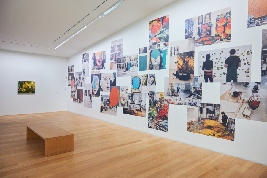 «Karin Kneffel. Head of a Woman, Face of a Child» (23.03.2024 – 01.09.2024), exhibition view, Museum Franz Gertsch, Burgdorf, Image: Florian Spring