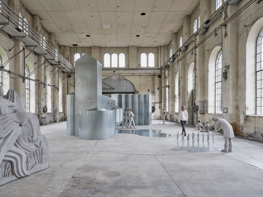 Anna Hulačová, 'Bucolica', Kunstraum Dornbirn, 2025, Photo Günter Richard Wett, © Anna Hulačová, courtesy of the artist and hunt kastner, Prague.