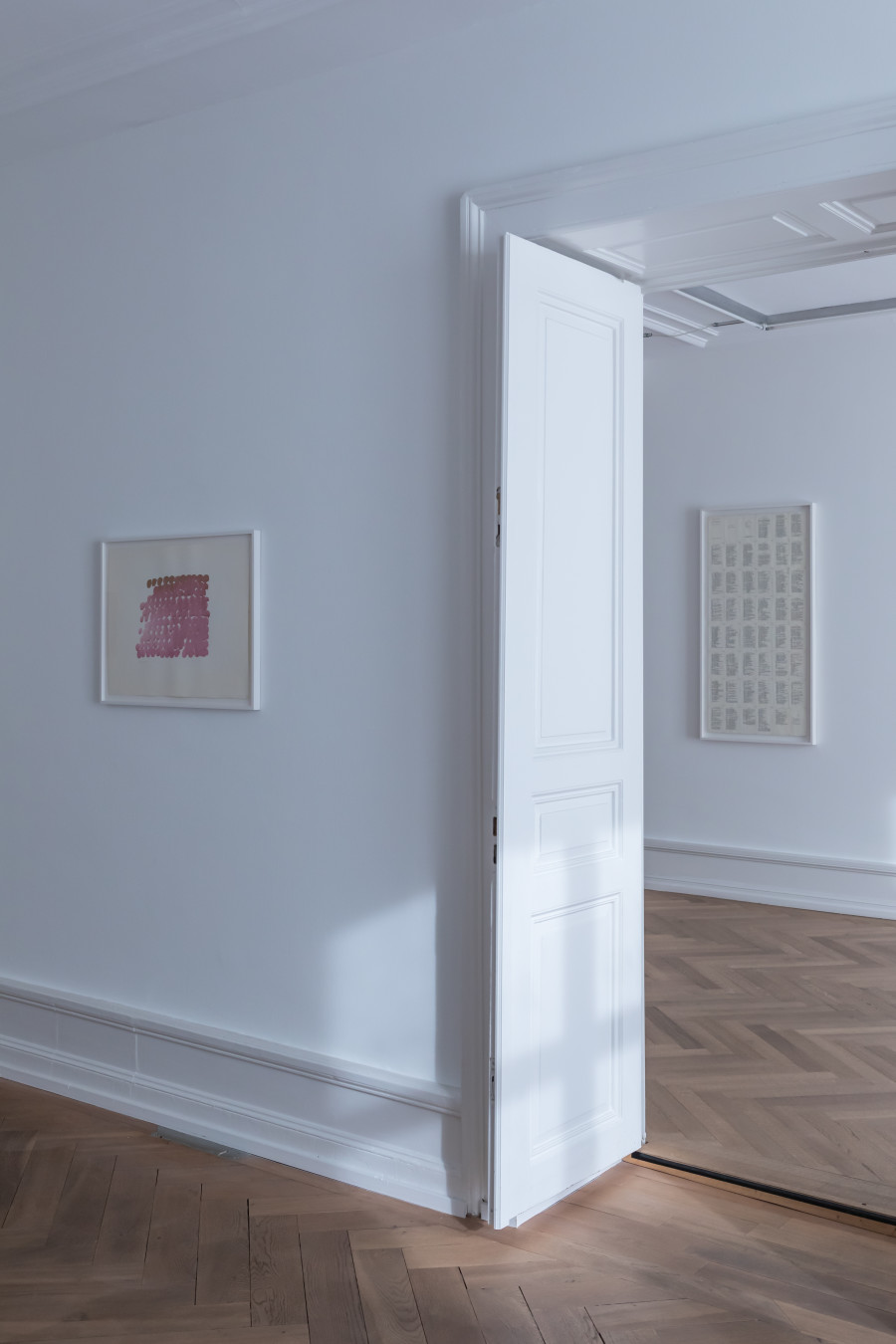 Irma Blank: Works 1970 - 2018, Mai 36 Galerie, Installation view, 2022, Photo credits: Céline Hess