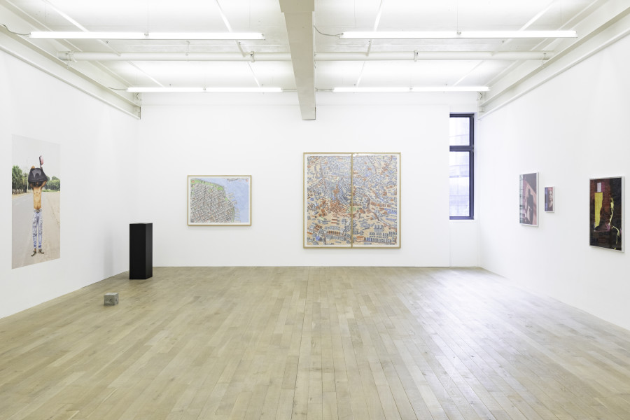 Installation view, Group Show: The Other Side of the Mirror is Home, 2023, Galerie Peter Kilchmann