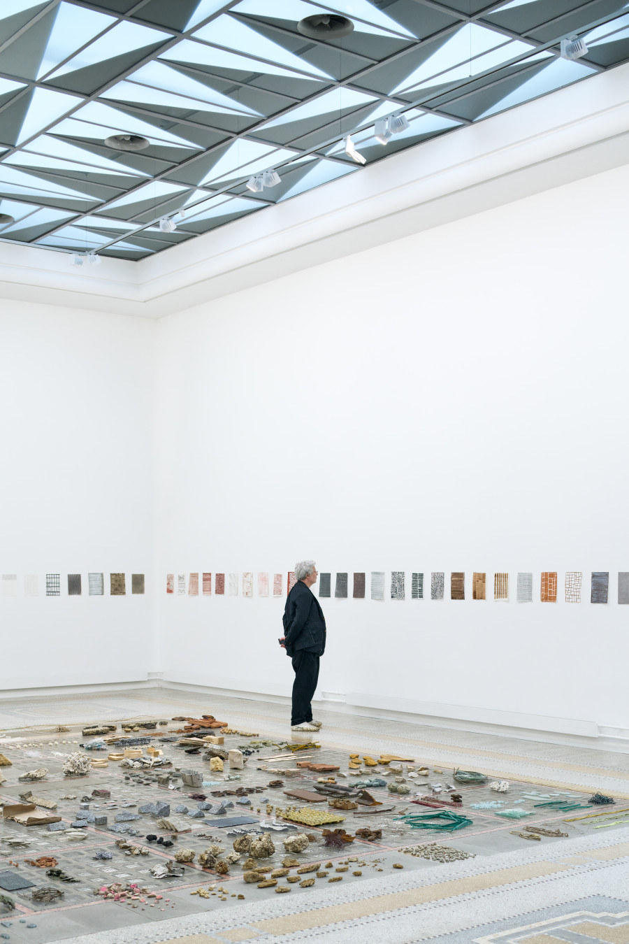 Exhibition view, Maria Tackmann, Les lignes de désir, Musée des beaux-arts de La Chaux-de-Fonds, 2024. © Musée des beaux-arts La Chaux-de-Fonds. Photography : David Heitz