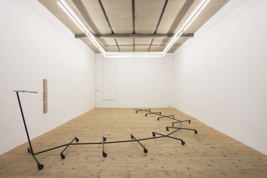 Exhibition view, Kay Yoon – PLAY, TOUCH, GRIP, sic! Elephanthouse, 2021. Photo credit: Andri Stadler