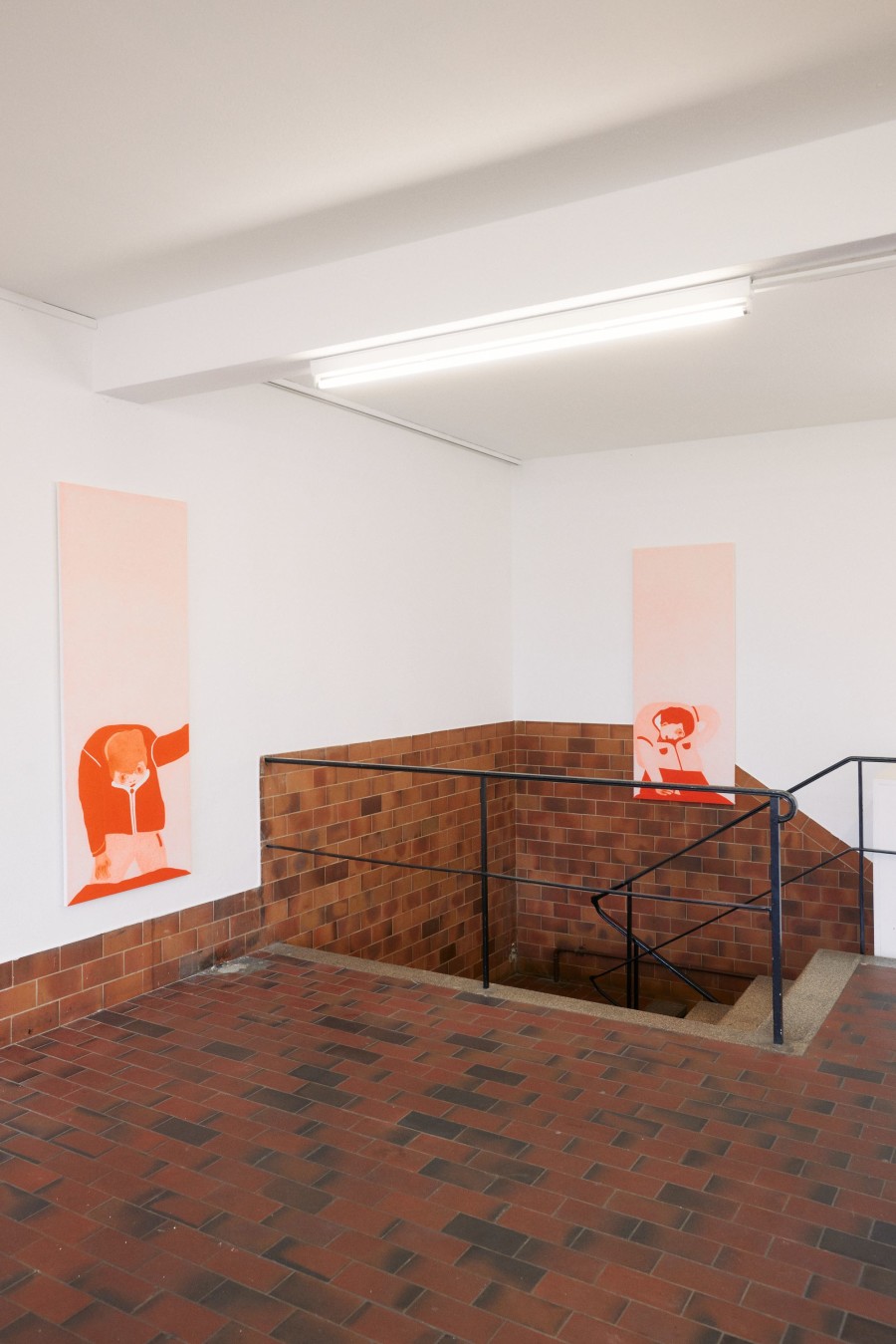 Installation view, Anjesa Dellova, Amers, Mayday, 2023. Photo credit: Moritz Schermbach